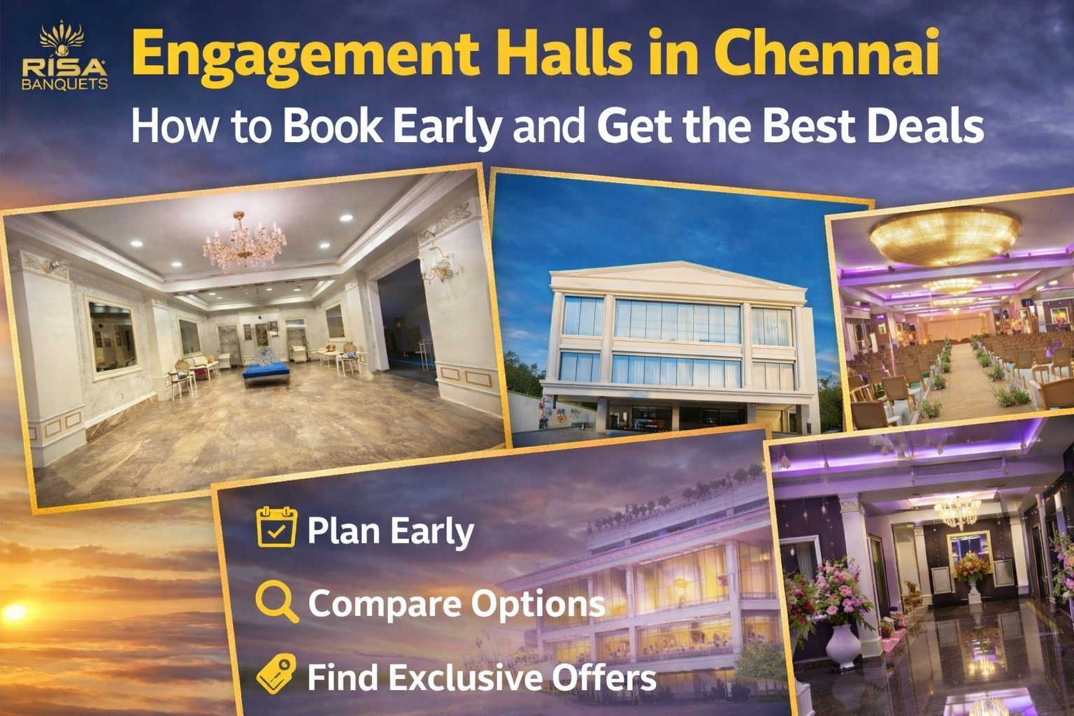 Engagement Halls in Chennai: How to Book Early and Get Best Deals